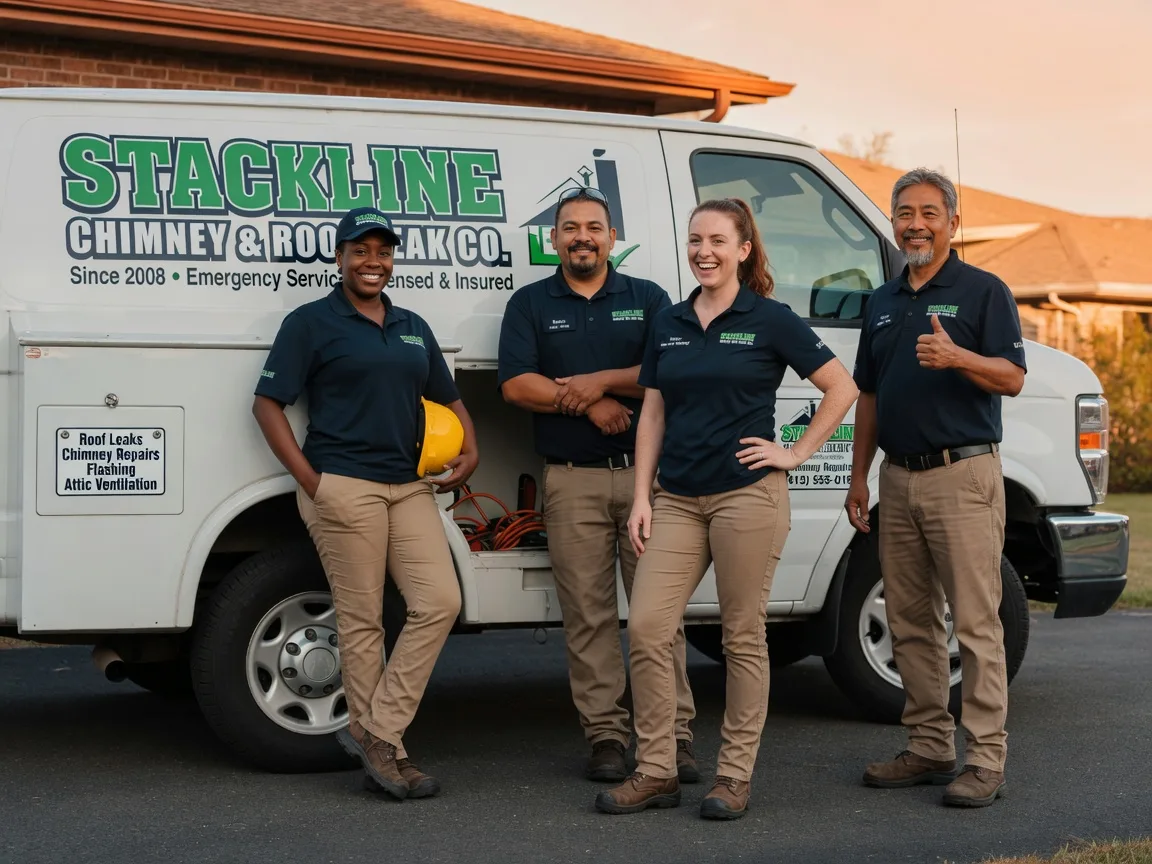 Chimney flashing repair company in Swartz Creek, MI